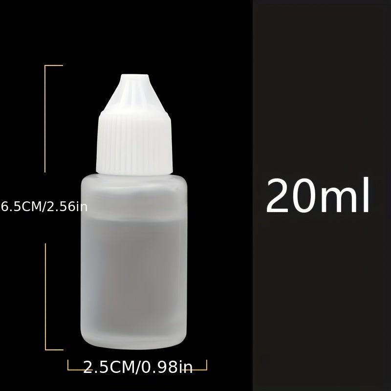 DIY Model Transparent Soft Glue Liquid Glue Plastic Bottle
