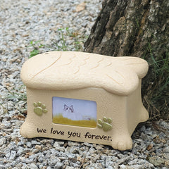 Pet Resin Urn Dog Ashes Container Memorial Cremation Urns Cats Ashes