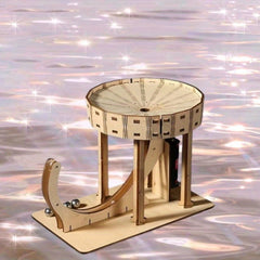 DIY Wooden Puzzle Perpetual Motion Model