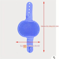 Pet Shampoo Brush & Massage Comb for Dog & Cat Grooming