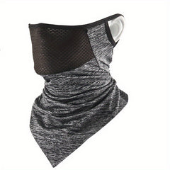Ice Silk Sunscreen Riding Ear Hanging Ear Mask Breathable Mesh