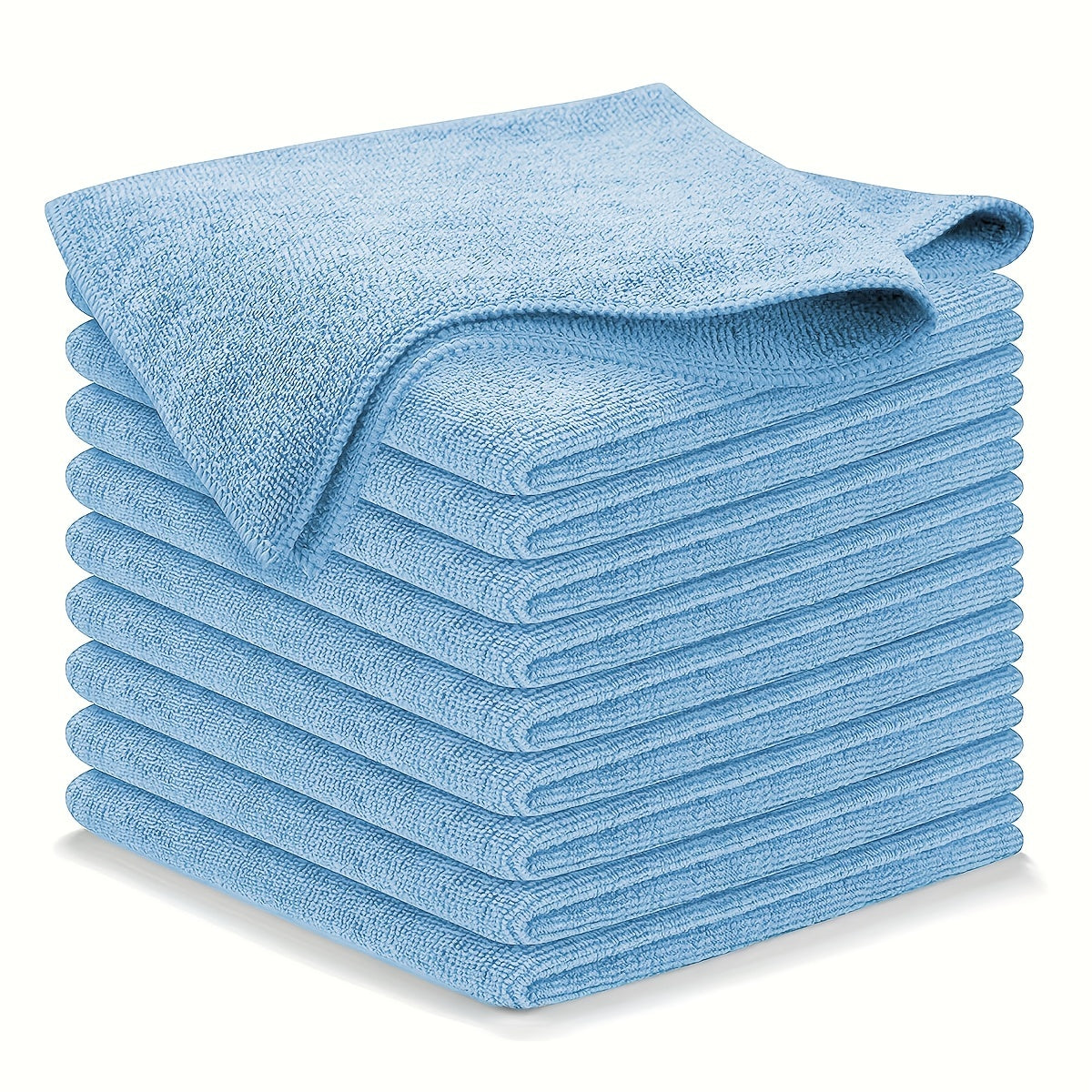 Microfiber Flat Towel Set - Quick Drying Absorbent Soft