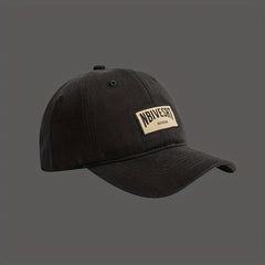 Japanese Retro Soft Top Baseball Cap Patched Sunshade Peaked Cap