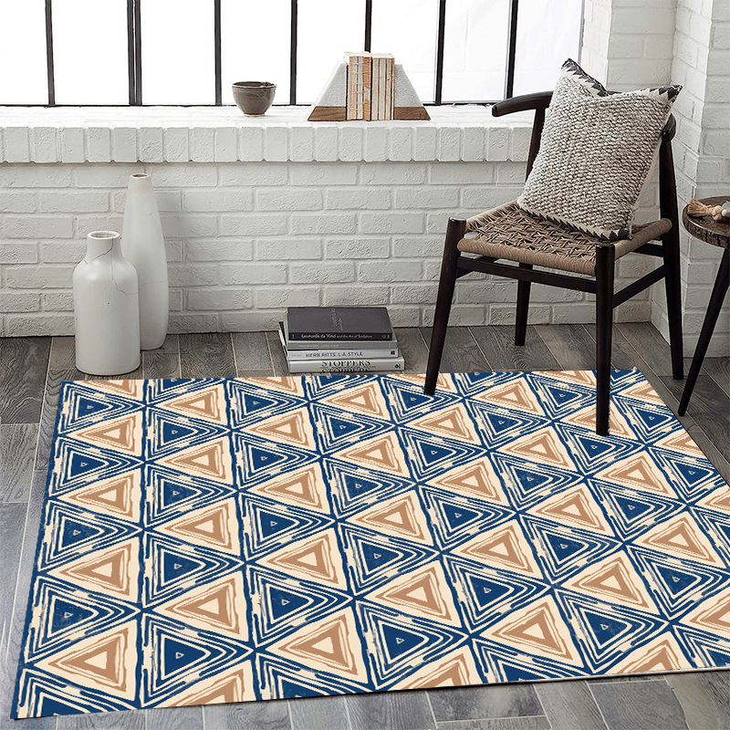 Fluffy Faux Wool Area Rug Modern Large Carpet Anti-fouling