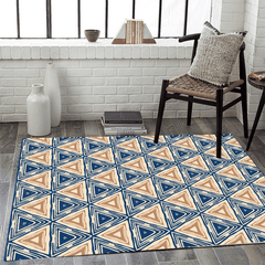 Fluffy Faux Wool Area Rug Modern Large Carpet Anti-fouling