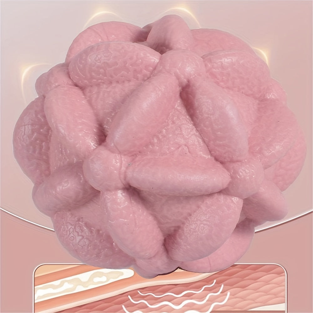 Yoga Fitness Massage Ball TPE Soft Stretch Solid Ball for Muscle Relaxation