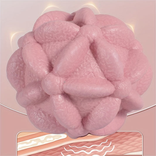 Yoga Fitness Massage Ball TPE Soft Stretch Solid Ball for Muscle Relaxation