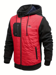 Men's Thermal Sports Suit with Hooded Jacket & Pants