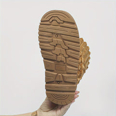 Women's Plush Lined Snow Boots Casual Thermal Furry Snow Shoes
