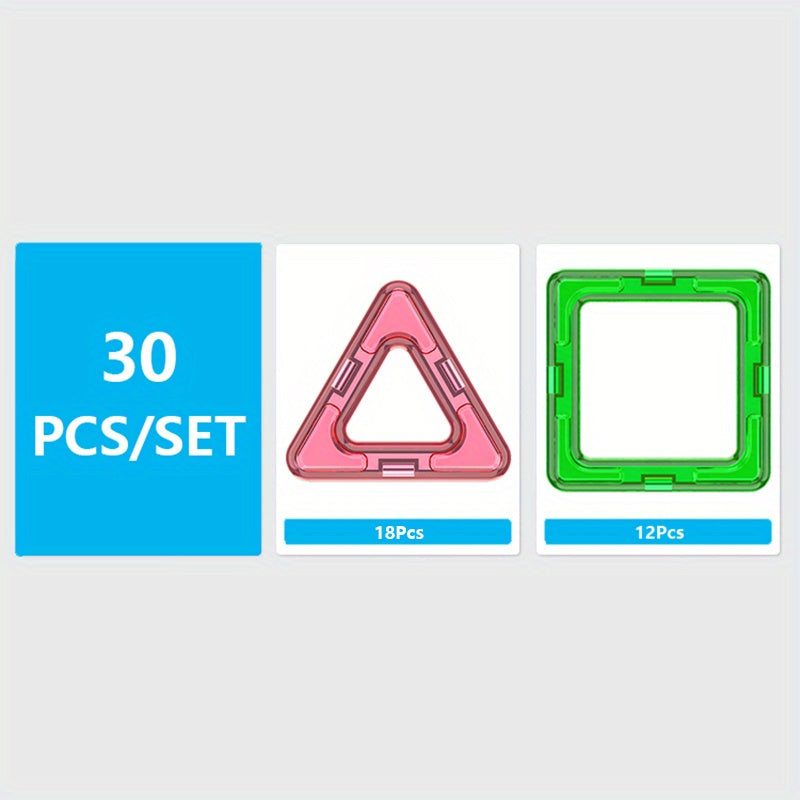 Large Magnetic Sheet Construction Set Educational Toy