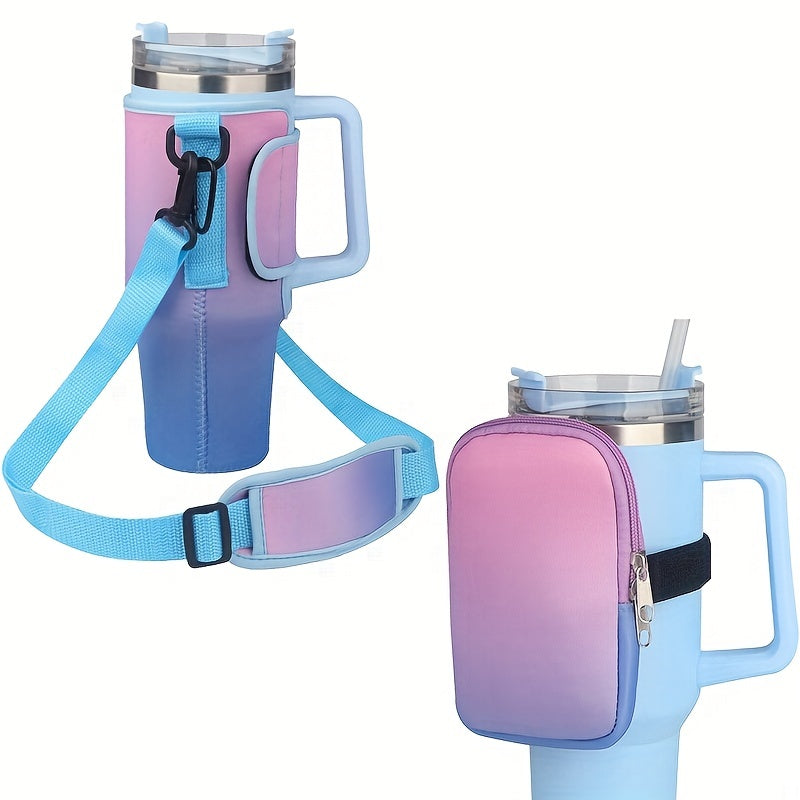 Non-slip Diving Fabric Cup Cover Pouch for 40oz Insulation Cup