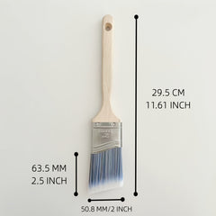 5.08 cm Angled Trim Long Handle Paint Brush for Various Surfaces