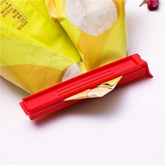 10pcs Food Sealing Clip Potato Chip Snack Clamp Bagged Food Sealing Clip