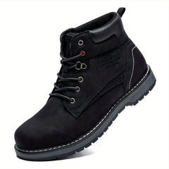 Men's Waterproof Hiking Boots Anti-Skid Lace-Up Shoes