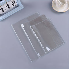 1pc Transparent PVCA5 A6 Book Protective Cover Dustproof Waterproof