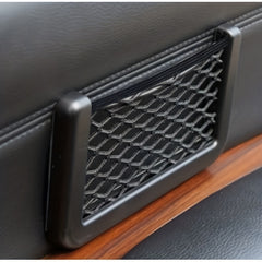 Car Storage Net Pocket Adhesive Hanging Bag For Mobile Phone Card Key