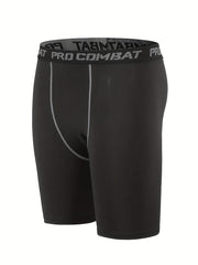 Men's Compression Shorts High Stretch Base Layer Sportswear for Gym Running