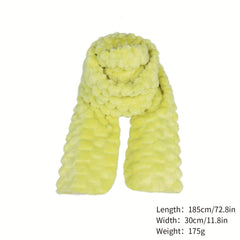 Men's Winter Thick Warm Striped Neck Scarf