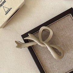 Gradient Hair Claw Clip Ribbon Bow Y2K Style