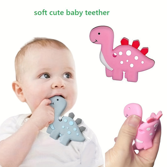 Dino Teether Pacifier for Teething Babies