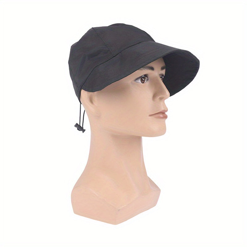 Foldable Bucket Hat Lightweight Casual Sun Hat Adjustable Cap
