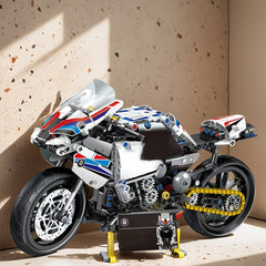Creative Motorcycle Building Blocks Toy Construction Puzzle ABS Material
