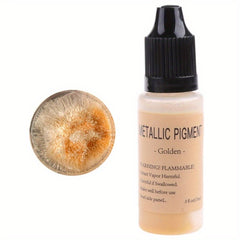 15ml Metallic Alcohol Pigment Resin Dye - Epoxy Resin Colorant 1pc