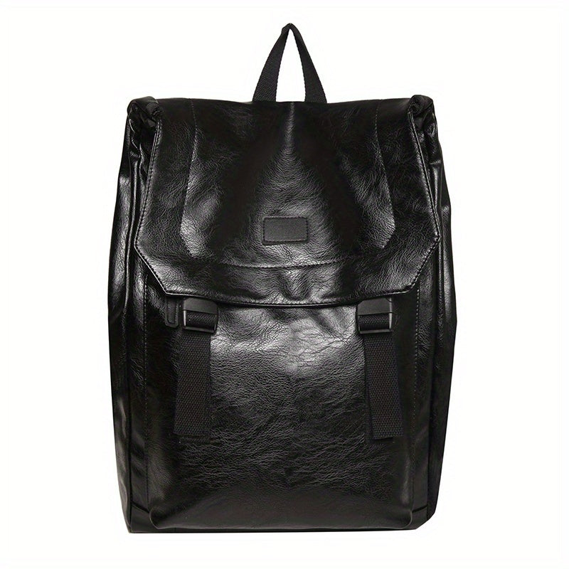 Vintage Stylish Backpack Soft Retro Versatile Travel Knapsack