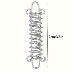 6pcs Stainless Steel Spring Buckle for Camping Tent