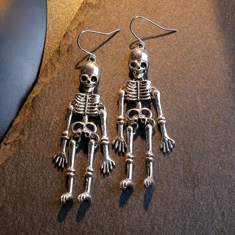 Metal Skull Charm Halloween Jewelry Gift