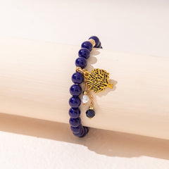 Women's Crystal Bead Bracelet, Elegant Fashion Jewelry