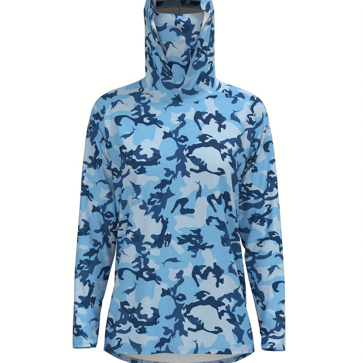 Sun Protection Hooded Coat Quick Drying Mask Fishing Running Jacket