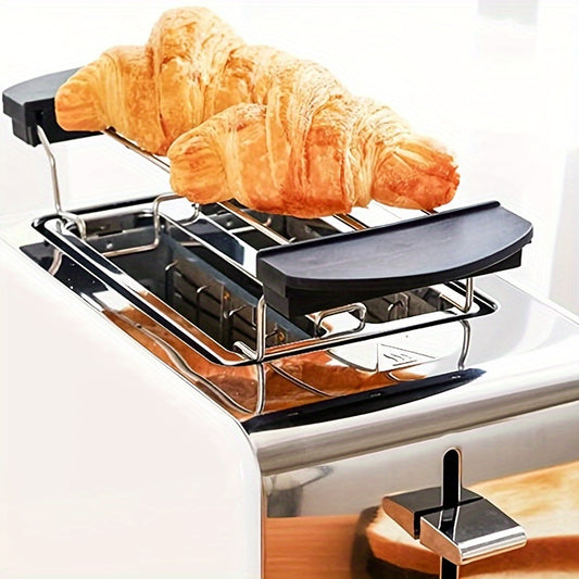 Steel Bagel Warming Rack for Toaster Bread Grill Outdoor Roaster