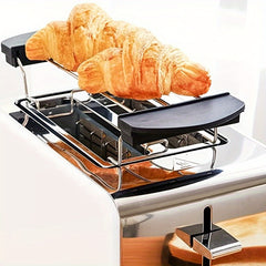 Steel Bagel Warming Rack for Toaster Bread Grill Outdoor Roaster