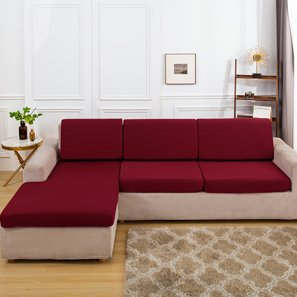 Stretch Sofa Seat Slipcover Removable Scratch Resistant Couch Cushion Cover