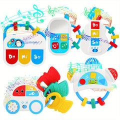 Kids Musical Rattle Car Key Piano Toy