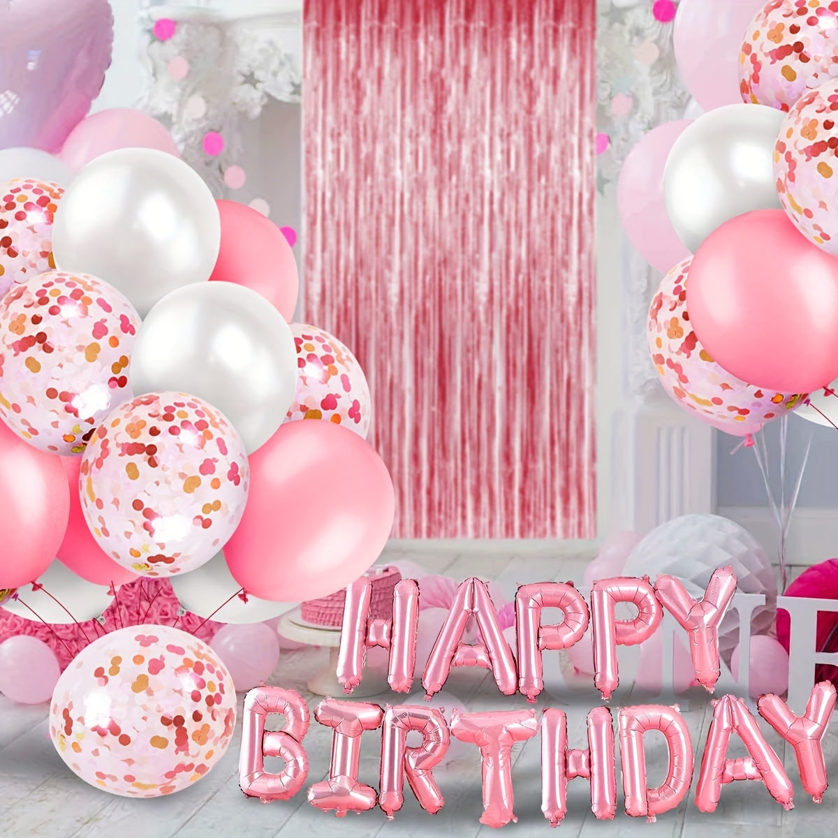 Colorful Birthday Party Decoration Kit