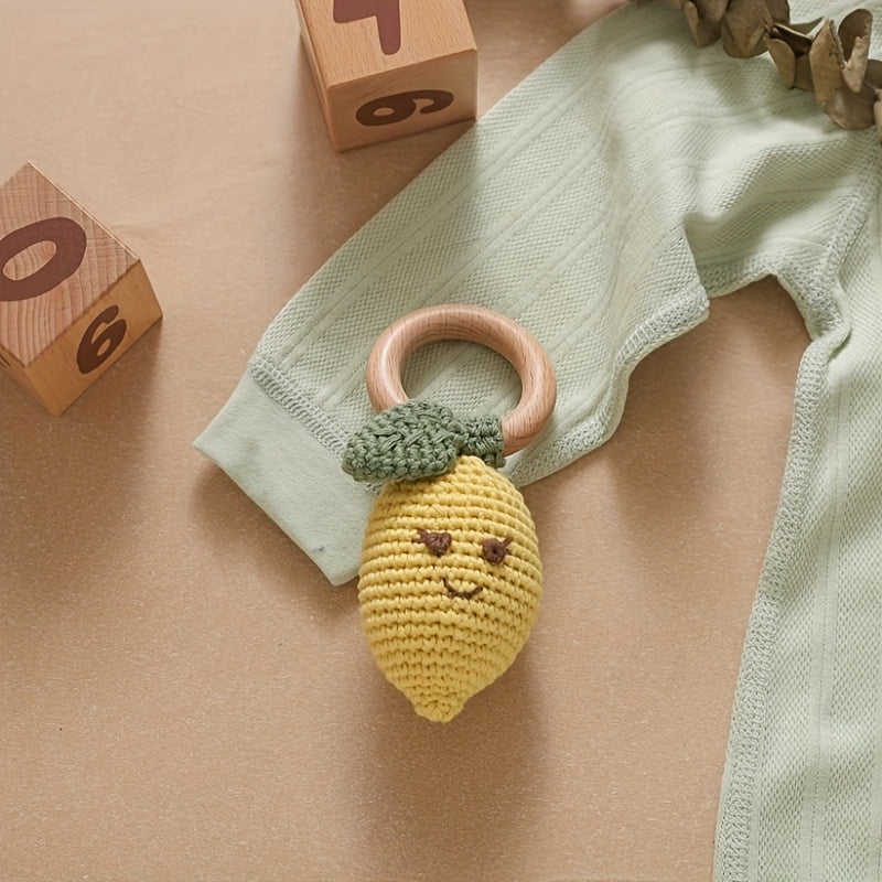 Mango Baby Rattle Toy Handheld Grasping Gift