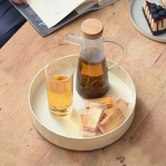 Rotating Storage Rack Table Top Soy Sauce Bottle Condiment Storage