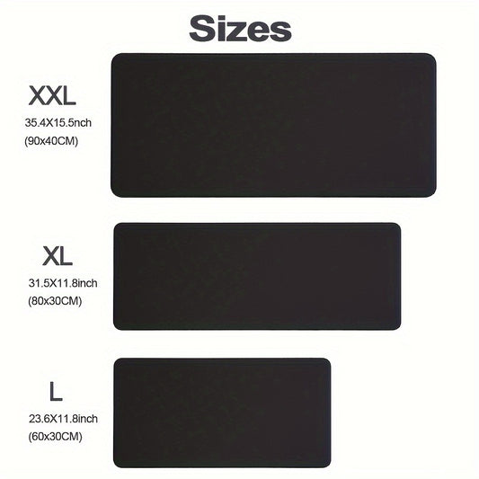 Large Gaming Mouse Pad 80.01cm x 29 - Desk Pad with Stitched Edges