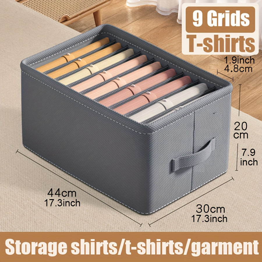 1pc PP Board Trousers Storage Box Divided Storage Box Closet Organizer