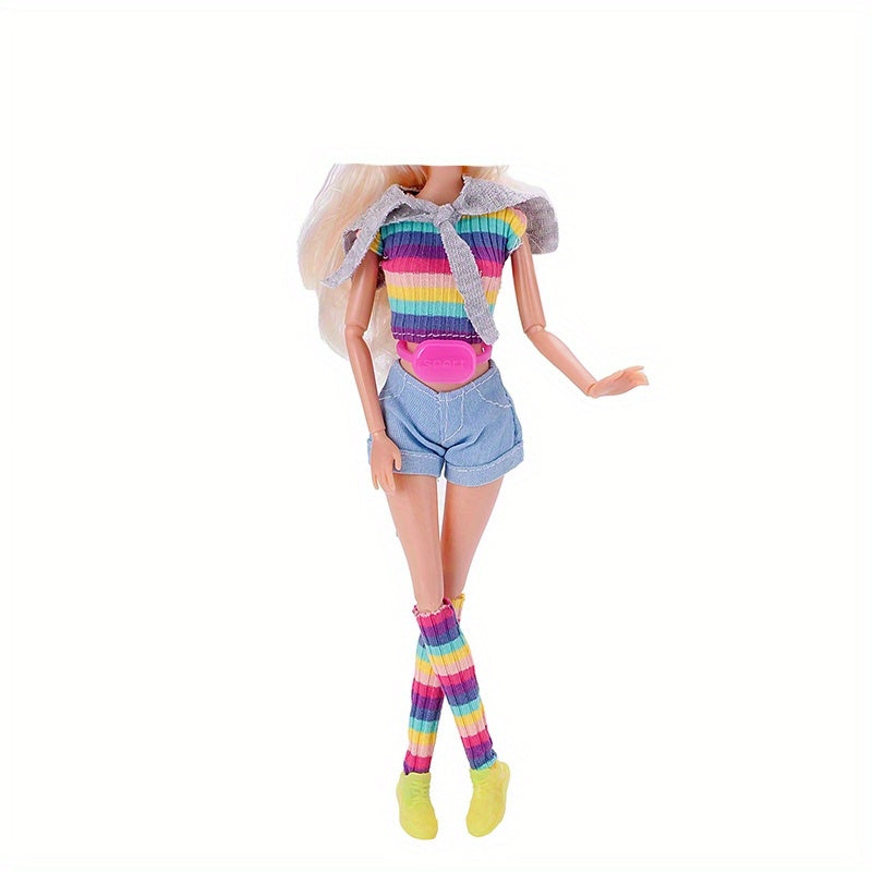 Princess Outfit Set for 11.5" Doll with Clothes, Shoes, and Accessories