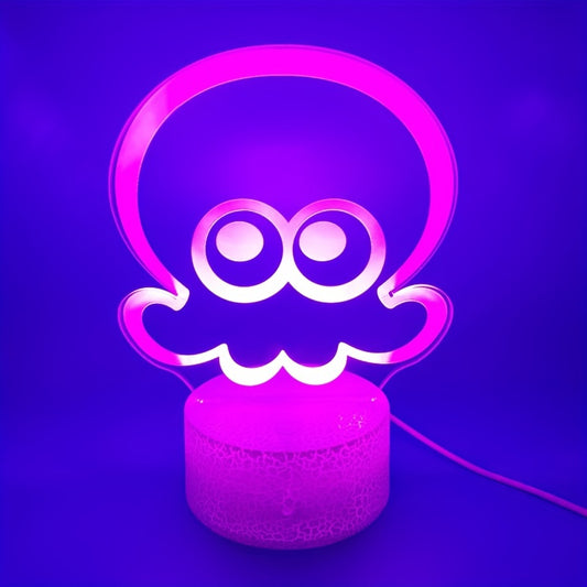 Octopus Home Decor Lamp Cartoon Bedroom Decoration