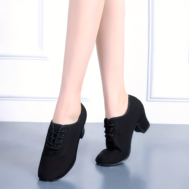 Breathable Jazz Dance Shoes Low Heel Modern Dance Training Shoes