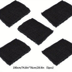 5pcs Halloween Scary Cloth Decor Gauze 190 X 76 Home Wall Decor