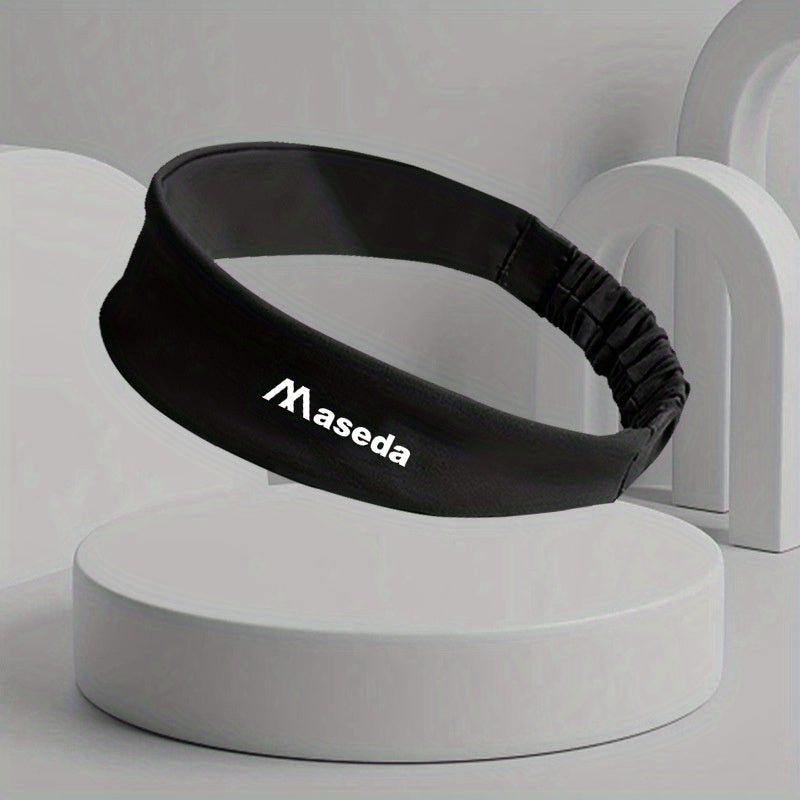 Wide Sports Sweatband Hair Band For Running Yoga Fitness