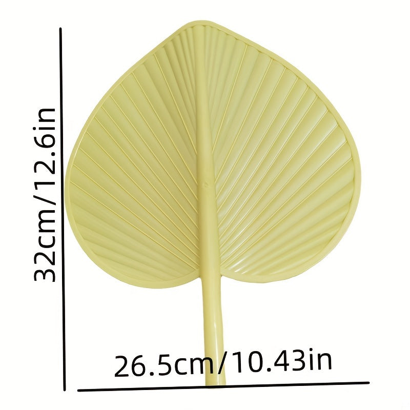Retro Cattail Leaf Handheld Fan Old Fashioned Summer Portable Bamboo Fan