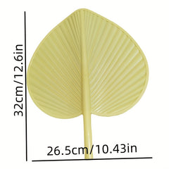 Retro Cattail Leaf Handheld Fan Old Fashioned Summer Portable Bamboo Fan