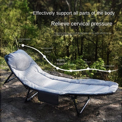 Portable Folding Bed for Office Nap and Outdoor Camping