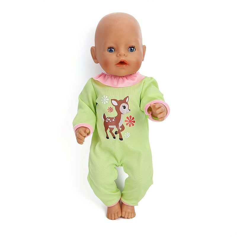Green Doll Clothes Set for 18 Inch Dolls Playset